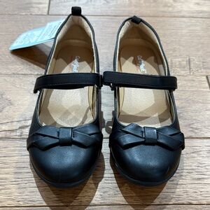 Cat & Jack Girls Black Ballet Flats - NWT - Size 1 - Grow With You